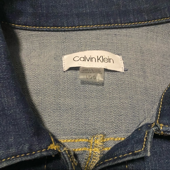 Calvin Klein Jean Jacket - Picture 5 of 5